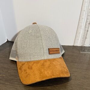 Locale Steamboat Staff Snapback Hat Baseball Cap Suede Bill Adjustable